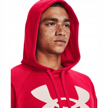 Bluza Męska Under Armour z Kapturem Bawełniana