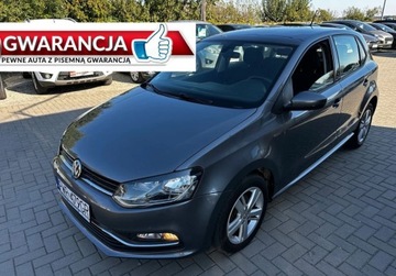 Volkswagen Polo V Hatchback 3d Facelifting 1.4 TDI 75KM 2015 Volkswagen Polo Lounge 1.4 TDI 75KM Gwarancja Zamiana Zarejestrowany 1.4