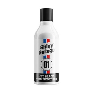 Shiny Garage Jet Black Trim Restorer 250m Plastiki