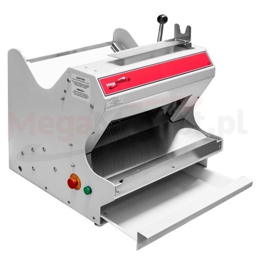 Krajalnica DO CHLEBA PRZEMYSŁOWA stołowa półautomat 0-11 mm 370W Mega-M