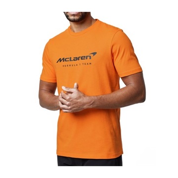 Koszulka t-shirt męska Essentials Orange McLaren F1 (XXL)