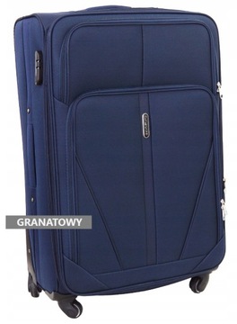 БОЛЬШОЙ ЧЕМОДАН НА КОЛЕСАХ, СУМКА ДЛЯ БАГАЖА XXL SOFT TRAVEL GRAVITT 1702-1A
