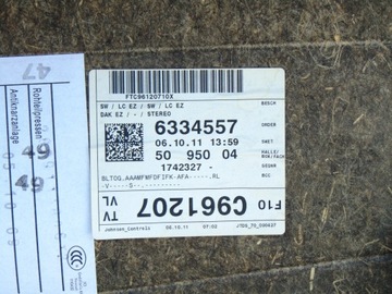 ОБИВКА БОКОВОЙ ДВЕРИ ПЕРЕДНЕЙ ЛЕВОЙ BMW F10 F11