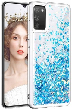 ETUI PŁYNNY BROKAT DO SAMSUNG GALAXY S20 FE +SZKŁO