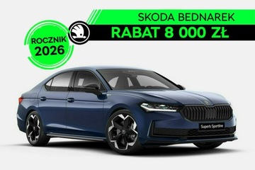 Skoda Superb IV 2026 Škoda Superb Skoda Superb Sportline 2.0 TSI 204