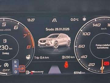 Cupra Formentor Crossover 1.5 TSI 150KM 2022 Cupra Formentor Model 2023 Martwe pole Faktura VATKamera 1.5 Benzyna, zdjęcie 16