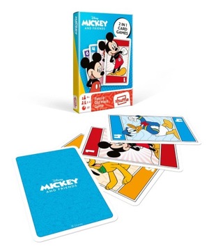 Cartamundi Karty Czarny Piotruś/Memo Myszka Mickey