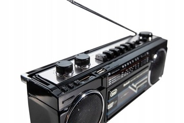 RADIOMAGNETOFON NA KASETY BLUETOOTH/USB/SD/MP3 RADIO KASETA BOOMBOX