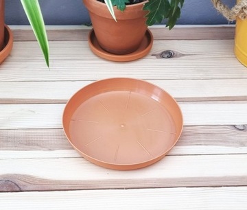 Podstawka pod doniczkę Terra BRĄZ TERAKOTA 16cm