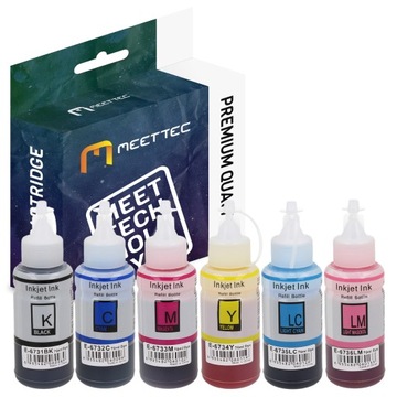 Komplet zamienników tuszu do Epson T6731-6736 CMYK