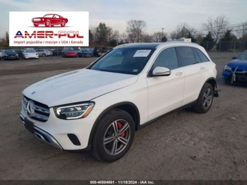 Mercedes GLC C253 2020 Mercedes-Benz GLC 2020 r., 2,0L 300 4 MATIC 2.0 Benzyna 255KM