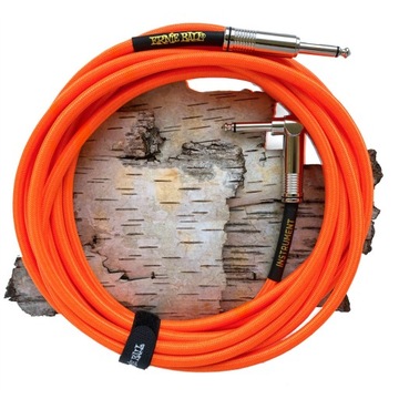 Ernie Ball Neon Orange kabel gitarowy 5,49 m