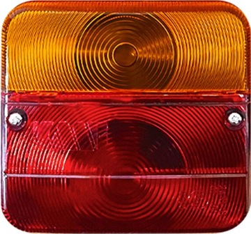 КОМПЛЕКТ ЗАДНИХ ФОНАРОВ, НАВИНЧЕННЫЕ, КАБЕЛЬ 7,5 М ДЛЯ АВТОМОБИЛЬНОГО ПРИЦЕПА