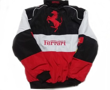 Nowy czerwon-czarnyERRARI EXCLUSIVE JACKET garnitur F1 Team Racing