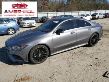 Mercedes CLA C118/X118 2021 Mercedes-Benz CLA 2021 r., 2,0L od ubezpieczalni 2.0 Benzyna 221KM