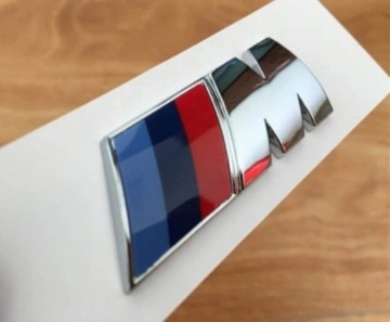 Логотип M POWER Emb, брызговик, TUNING 45x15mm M ПАКЕТ