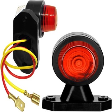 LAMPA OBRYSOWA PRZEDNIO TYLNA KRÓTKA PRZYCZEPA 12V