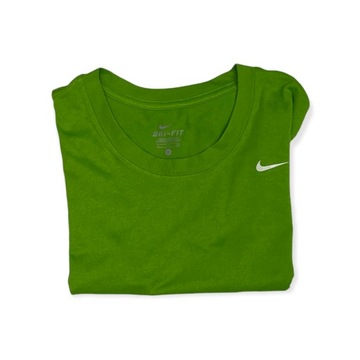 Zielona koszulka t-shirt damski NIKE DRI-FIT S