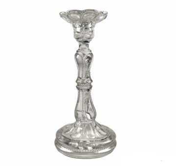 АНТИЧНЫЙ СТЕКЛЯННЫЙ ПОДСВЕЧНИК, 1900-Е ГОДЫ