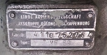 Гидромотор Linde MF 69 Hydromatik