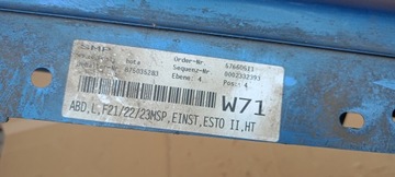 ЛЕВЫЙ ПОРОГ ЛЕВАЯ ДОСКА РАКИ BMW 2 F21 F22 F23 MSP 875035283 57660511 ОРИГИНАЛ