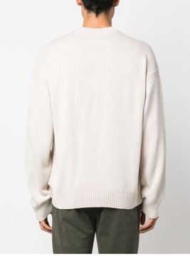 Emporio Armani sweter beżowy rozmiar M