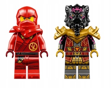 LEGO NINJAGO АВТОМОБИЛЬНО-МОТОЦИКЛОВАЯ БИТВА КАЯ И РАС 71789