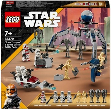 LEGO STAR WARS 75372 ZESTAW BITEWNY Z ŻOŁNIERZEM ARMII KLONÓW