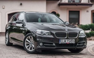 BMW Seria 5 F10-F11 Touring 520d 190KM 2014 BMW Seria 5 BMW Seria 5 520d Luxury Line sport, zdjęcie 3
