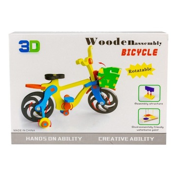 Конструкторы Деревянная игрушка 3D MIX