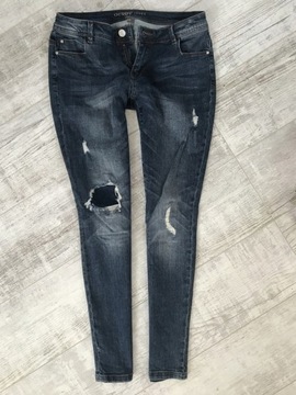 ORSAY spodnie jeans RURKI dziury 38 40