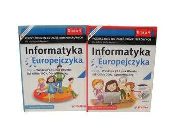 INFORMATYKA EUROPEJCZYKA KLASA 4 + ĆWICZENIA BDB