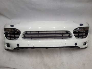 ZDERZAK PRZEDNI PRZÓD LEDY 4xPDC SPR GRILL KRATKI PORSCHE CAYENNE 7P5 10-14