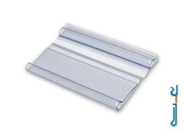 LISTWA CENOWA DODATKOWA ETYKIETA 18X75 MM 100 SZT