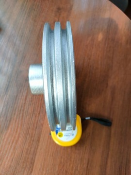 алюминиевый шкив с 2 ремнями