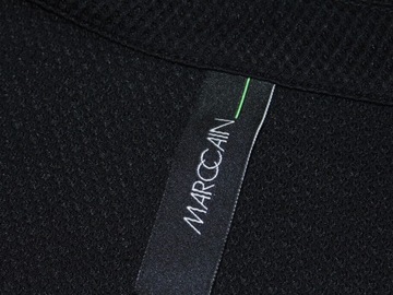 MARCCAIN ŻAKIET MARYNARKA BLACK r. 7 - XL -