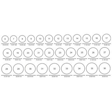 ZŁOTE OBRĄCZKI ŚLUBNE Fazowane Trapezowe 5mm Soczewka #7 pr.585 1szt