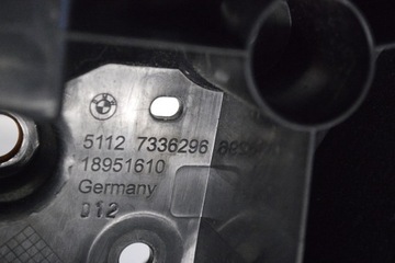 BMW I8 I12 2015 RHD ZADNÍ NÁRAZNÍK CENTRÁLNÍ DRŽÁK DRŽÁKY