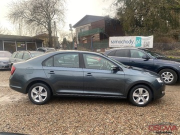 Skoda Rapid II Liftback Facelifting 1.0 TSI 95KM 2019 Skoda RAPID 1.0i ledy duze radio podgrzewane fotele Polski salon 1 wl ser, zdjęcie 32