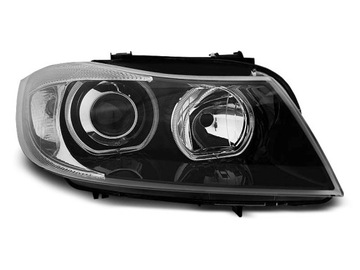 LAMPY BMW E90 E91 05-11 RINGI LED BLACK H7/H7 DEPO