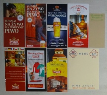 BROWAR TYCHY - PIWO - ZESTAW WYDAWNICTW - 41 SZTUK