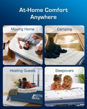 Надувная кровать Active Era Premium King Size с насосом