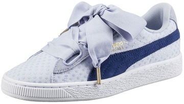 BUTY PUMA BASKET HEART DENIM WN'S 40 - 25.5 CM