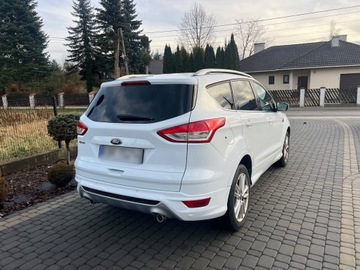 Ford Kuga II SUV 2.0 TDCi 180KM 2015 FORD KUGA 2.0 TDCi Titanium Plus 180 koni 4x4, zarejestrowany w PL, zdjęcie 4
