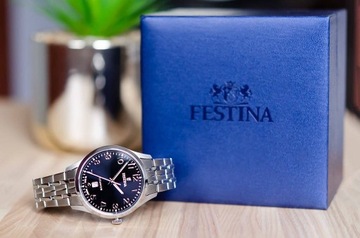 MĘSKI ZEGAREK FESTINA F20466/3 TITANUM DO PŁYWANIA