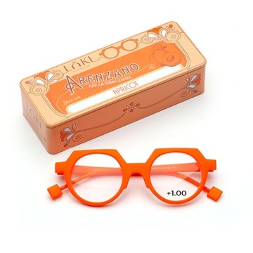 +1.0 Plusy LOKI - ITALY Okulary do komputera Blue Block okulary do czytania