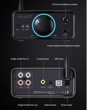 FiiO K7 BT - Стационарный усилитель для наушников