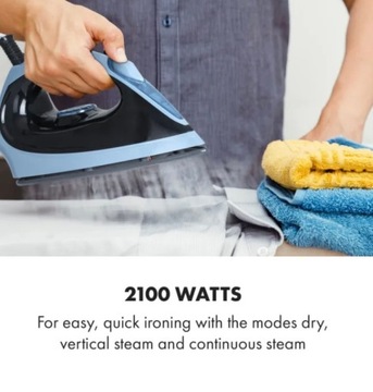 УТЮГ С ПАРОВОЙ СТАНЦИЕЙ 2100ВТ KLARSTEIN