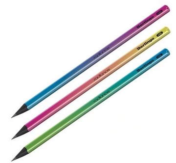 BERLINGO OŁÓWEK TRÓJKĄTNY HB RADIANCE