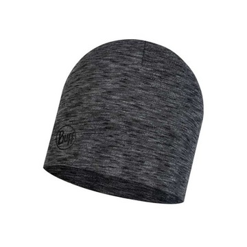 Czapka Buff Midweight Merino Wool Hat GRAPHITE MULTI STRIPES